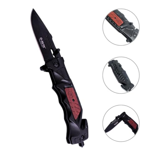 Canivete Tático Retrátil Bolso Camping Pesca Militar Pesca Lamina Esportivo Premium