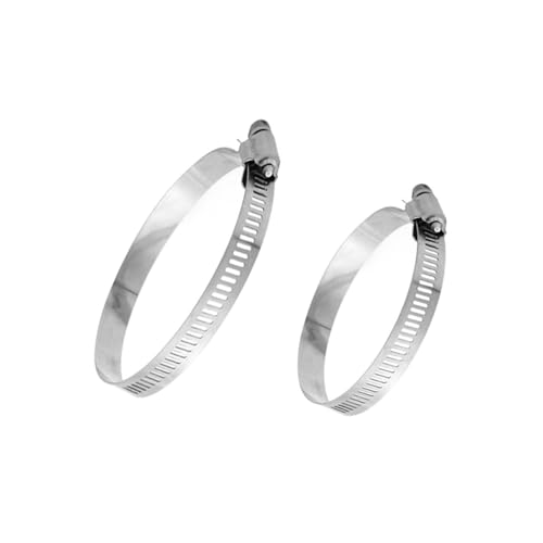 Sarini Ducting Reducer 160mm to 150mm 120mm Reducer Connector with 2 Hose Clamps 2 Rolls Foil Tape for Ventilation System Ventilation -Pack of 2