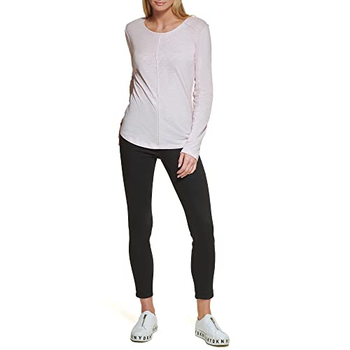 Image of DKNY Women's Crewneck Long Sleeve Layering Top