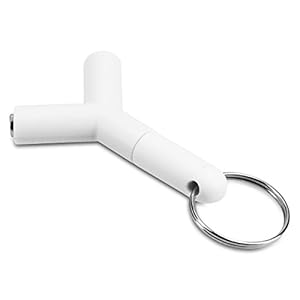 kwmobile Koptelefoon audio splitter adapter – dubbele jackplug 3,5 mm – samen naar muziek luisteren naar PC smartphone…