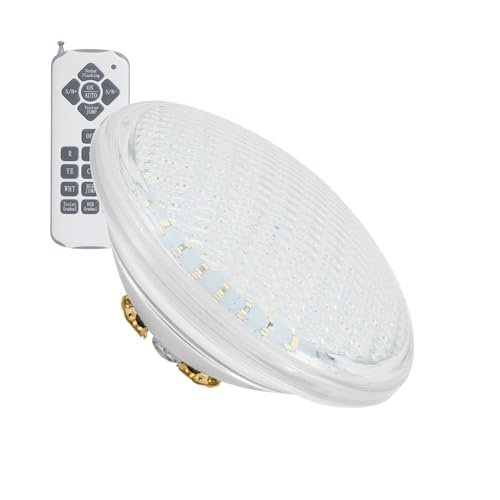 LEDKIA LIGHTING Bombilla Piscina LED RGB Sumergible 12V AC 35W IP68 PAR56 RGB