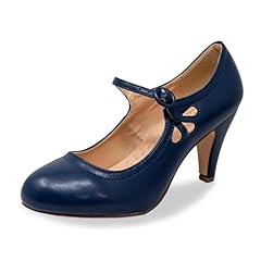 Blue Navy Pu Comfort