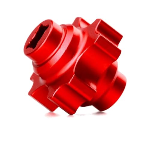 RC�J�[�̕i���� For Tamiya For TT02 For TT02B TT02T TT02D RC�J�[�A�b�v�O���[�h�p�[�c�A�N�Z�T���[���^���f�t�@�����V�������b�J�[�X�v�[��(Red)