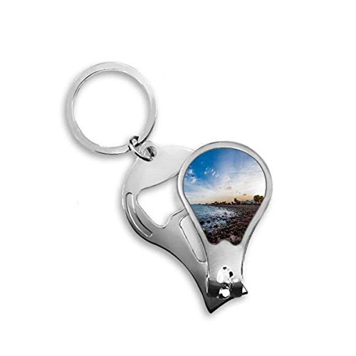Cutter coupe-ongles photo de plage océan DIYthinker pour manucure