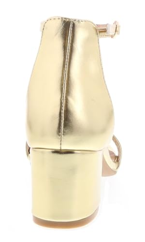 Image of TOP Moda Darcie-1 Ankle Strap Dressy High Heel Sandal, Non-slip Sole, For Wedding, Party, Prom, Evening Wear, or Any Occasion, Sleek Style Block Heel Sandals