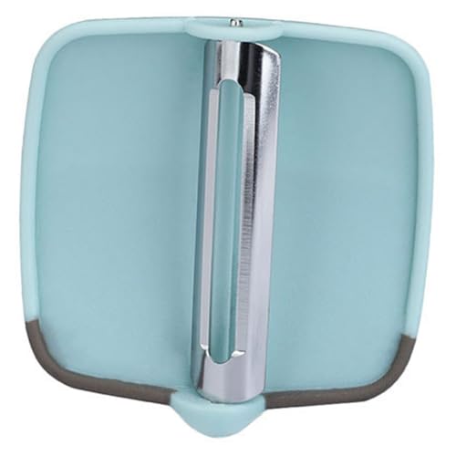 ROMISBABA Pelapatate a Dito in Acciaio Resistente per Cucina, Sbucciapatate per Frutta e Verdura Impugnatura Comoda, Strumento per Pelare Aglio e Patate in Uso Domestico