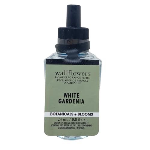 Bath & Body Works White Gardenia Wallflowers Fragrance Refill Pack of 4 with a Himalayan Salts Springs Sample Soap. - Image 3