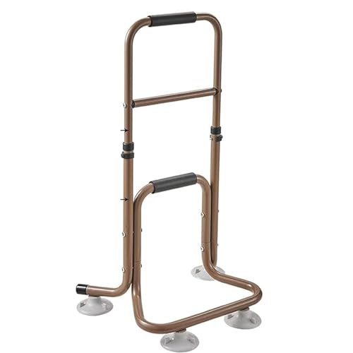 Bedside Handrail, Safety Bed Assist Rails, Adjustable Heights, Removable Suction Cup, Mobility & Daily Living Aids Used for Elderly, Pregnant Women