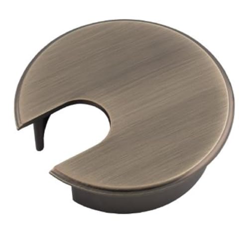 Carlisle Brass - Carlisle Brass Heavy Pattern Cable Tidy Desk Grommet - Antique Brass