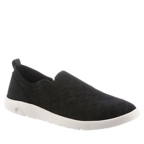 BEARPAW Women's Faye Black Size 7 | Women's Casual Shoe | Women's Slip On Shoe | Comfortable & Lightweight