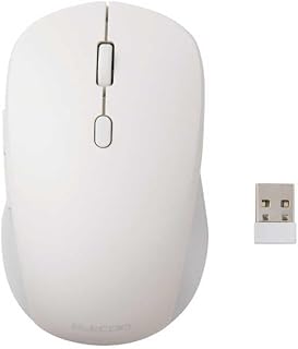 Elecom 鼠标 OSMOD Six Chrome/Android/iPadOS/iOS/Mac/Windows11对应 白色 M-MY30MBSXWH [BlueLED/无线 /6键/Bluetooth・USB] 1个 MMY30MBSXWH