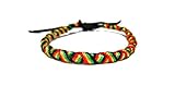 Handcrafted Bracelet - Rasta Style - Jamaican Bracelet - Rasta Bracelet