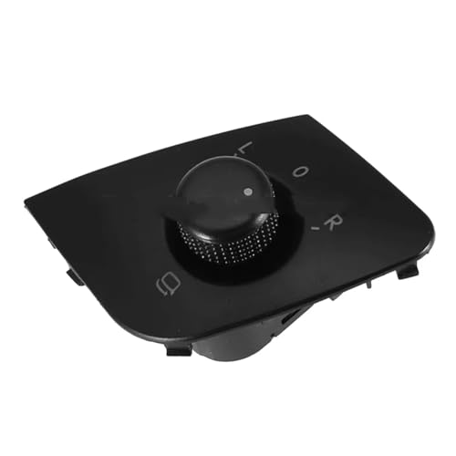 Interrupteur de rétroviseur pour Seat Ibiza 2008-2015 Bouton de commande noir 6J1959565
