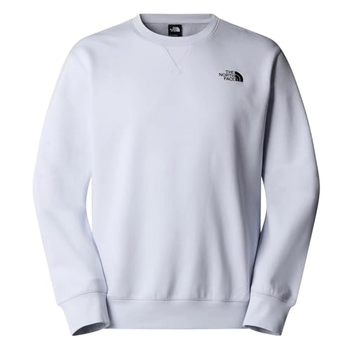 The North Face Men's Essential Relaxed Crew Sweatshirt Mystic Haze S
