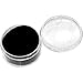 FindingKing 50 Black Gem & Coin Jars Stackable Display Travel Tray