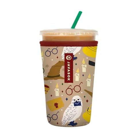 Sok It Java Sok Iced Coffee & Cold Soda Insulated Neoprene Cup Sleeve (Horcrux, Medium: 22-28oz) Cover