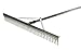Trigon Sports BRAKE24 24 in. Aluminum Landscape Rake