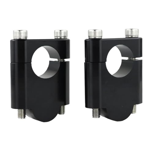 �n���h�����C�U�[���グ�� 28 �~�����[�g�� 1 1/8 "�n���h���o�[�t�@�b�g�o�[���C�U�[�N�����v�z���_�ɓK�� CB300R CB500X CBF125NA VFR800X �ɓK��(Black Riser 40mm)