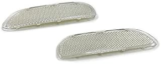 GHXSport 2PC Clear Front Bumper Side Marker Light Reflector For 1999-2003 BMW E46 3 Series 323ci 325ci 328ci 330ci / 2001-2006 E46 M3 & M3 Convertible