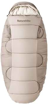 Amazon.co.jp: Naturehike 寝袋 手伸ばしできる シュラフ コンパクト