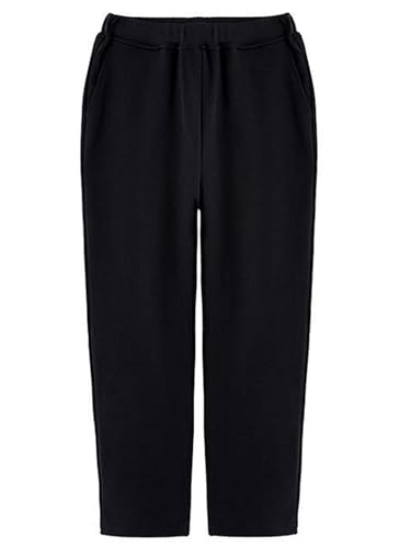 Unisex Kids Girls Boys Straight Leg Pants Elastic Waistband Sweatpants Joggings for Outdoor Hiking Camping