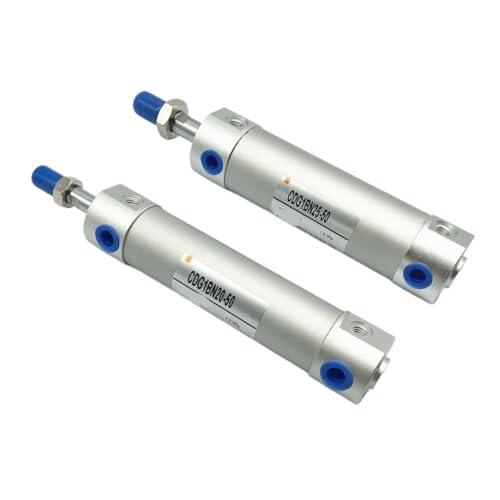 Cilindro neumático CDG1BN25-100 de doble efecto y palanca simple 3