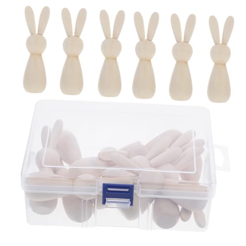 Décoration de Pâques en bois : créez vos figurines de lapin en famille