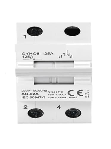 Éviter les courts-circuits avec le disjoncteur à verrouillage 1P 125A