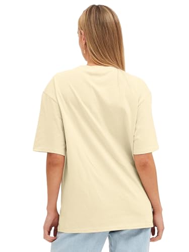 Image of LEOTUDE Oversized Cotton Blend Printed Women's T-Shirts Combo (Pack of 3)