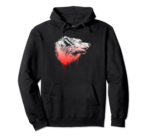Lobo Animal Salvaje Vida Silvestre Bosque Wolfpack Sudadera con Capucha