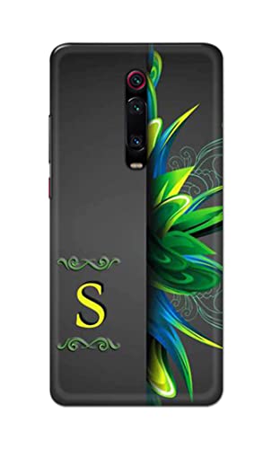 Image of Name II Initial II Letter Alphabet S Hard Back Case Cover for Mi 9T / Mi 9T Pro /Redmi K20 / K20 Pro Back Cover -(J5) VNS2222