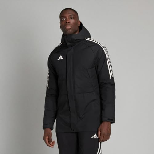 Image of adidas Soccer Condivo 22 Stadium Parka Jacket - Water-Repellent, Adjustable Hood and Cuffs,100% Recycled Materials