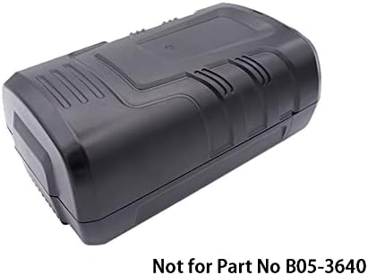 SPANN Battery Replacement for AL-KO Easy Flex MB 2010 Weed Sweeper, Easy Flex PS 2035 Power Spraye, Part No: 113124, 113126, 113280, 91132807, B150, B200 36.0V