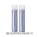 1 Wella Performance - Spray de cabello - 500 ml (paquete doble)