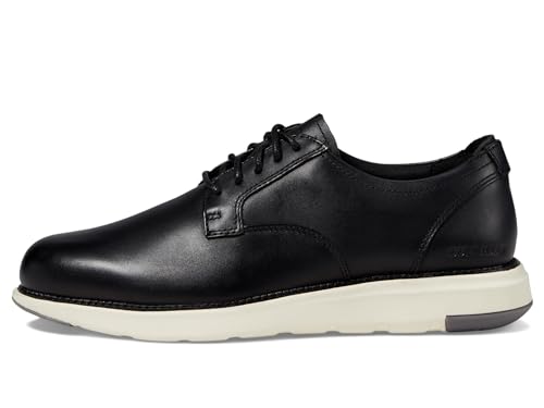 Cole Haan Men's Grand Atlantic Oxfords, Black/Ivory, 9.5-M US