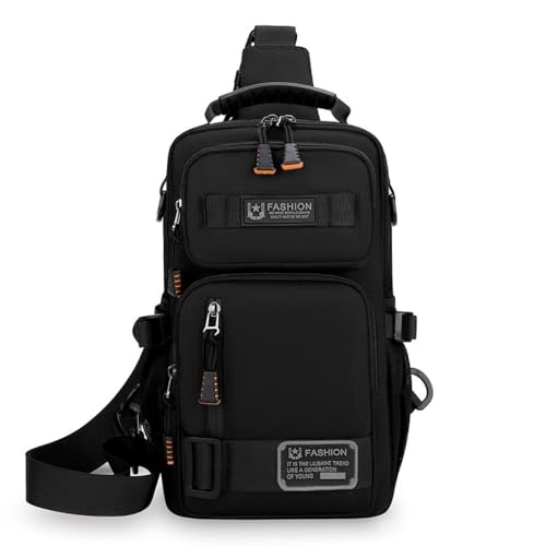 Bolsa de pecho para escalada y ciclismo con diseño deportivo e impermeable para hombre