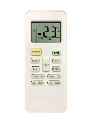 Image of Upix AC Remote No. 149 (No Backlight), Compatible /Replacement for Midea AC Remote Control (Exactly Same Remote Will Only Work)