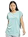 Produktbild Urban Classics Damen Ladies Extended Shoulder Tee T-Shirt, bluemint, 3XL