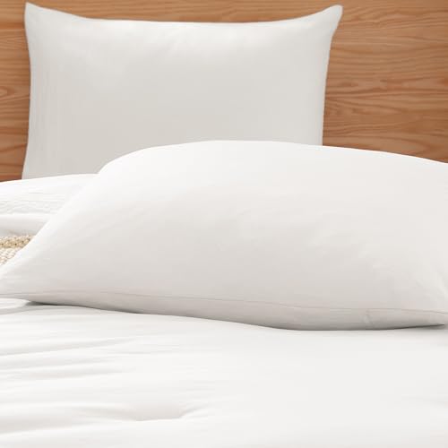 Image of Twin XL Comforter Set- 5 Pieces Prewashed Bed in a Bag Twin Bedding Sets | Soft All Season Comforter with Sheets, Pillow Sham & Pillowcase, White
