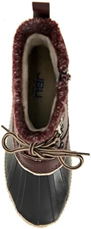 JBU by Jambu Women's Athena Waterprroof Snow Boot, Burgundy, 8 | Image 4