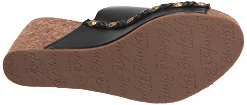 Blowfish Malibu Women's Hagen Wedge Sandal, Black Far Out, 9 #TOP3