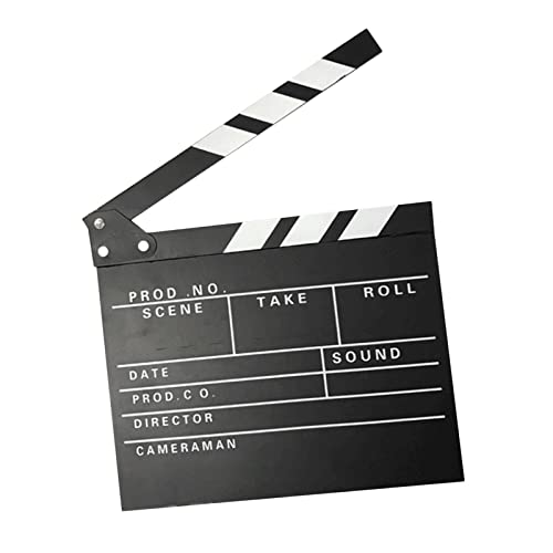 Mini tableaux de cinéma en ardoise 20x20 cm noirs par 5 pour séries TV - 4