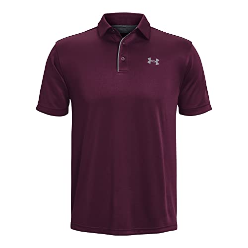 Image of Under Armour Men's Polyester Solid Tech Polo | T-Shirt | 1290140-001