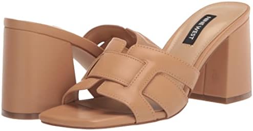 Nine West Women's Kaelyn Heeled Sandal, Natural 110, 8 | Image 6