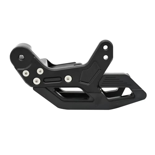 Guide-chaîne moto pour FE250 et TX125, garde robuste contre les sauts de chaîne noirs
