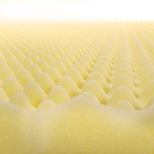 COLCHAO/COLCHONETE D23 ANTI-ESCARAS CAIXA CASCA OVO SOLTEIRO BF COLCHOES 88X188…