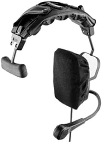 Telex PH-1R5 Single-Sided Full Cushion RTS Headset with 5-Pin XLR Male Connector, 50Hz-15kHz Headset Frequency, 150Ohms Headset and Mic Impedance