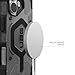 URBAN ARMOR GEAR UAG Designed for iPhone 17 Case Pathfinder Clear - Compatible with MagSafe Military Grade Protective Cover, Ash/Black