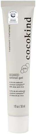 Cocokind Beginner Retinol Gel 0.1%, 1 Fl Oz
