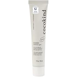 Cocokind Beginner Retinol Gel 0.1%, Improve the Appearance of Fine Lines and Uneven Texture without Irritation, Aloe and Cica to Prevent Dryness, 1 fl oz